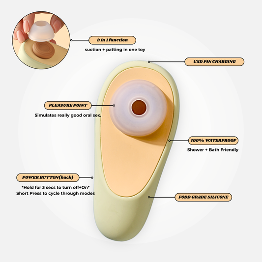 Clitoris 2-in-1 Stimulator
