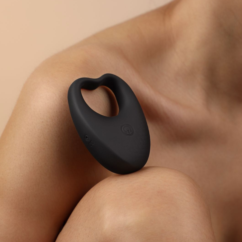 Heart Vibrating Cock Ring