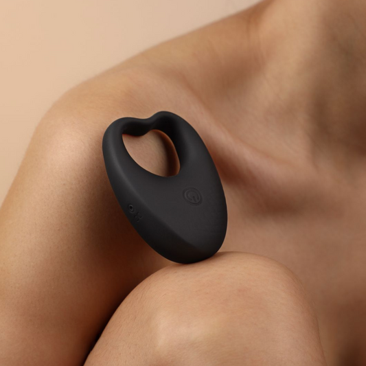 Heart Vibrating Cock Ring