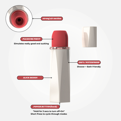 Lipstick Clitoris Suction Toy