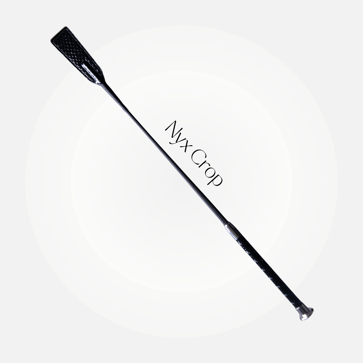 NYX - Midnight Black BDSM Riding Crop