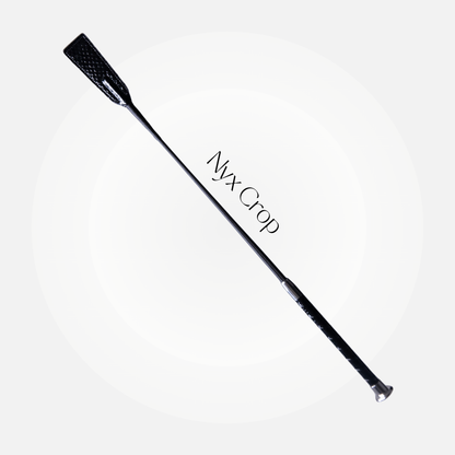 NYX - Midnight Black BDSM Riding Crop