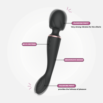 DuoWand Clitoral&Internal 2-in-1 Vibrator