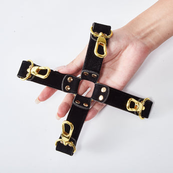 Suede Cross Buckle - CUCUPIE